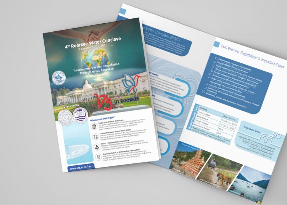 Mockup  - IIT Roorkee Education brochure Design