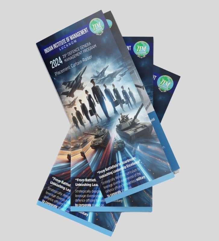 Mockup  - IIM Lucknow tri fold brochure design (2)